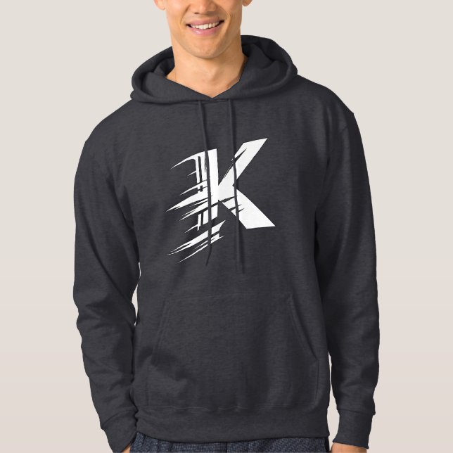 Brev K: Kind, Killer Stil och Kool Comfort! Hoodie (Framsida)