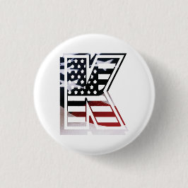 Brev K Monogram Initial USA Knapp
