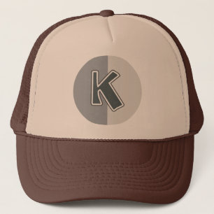 Brev K Truckerkeps