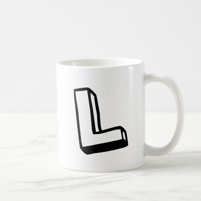 BREV L KAFFEMUGG (Höger)