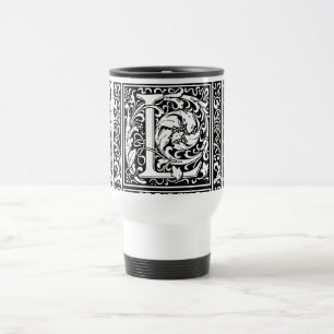 Brev L Medieval Monogram Art nouveau Resemugg