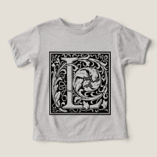 Brev L Medieval Monogram Art nouveau Tee Shirt