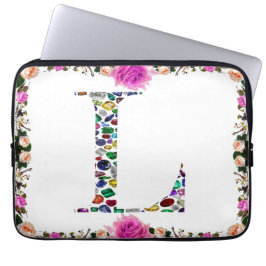Brev L Monogram Laptop Fodral