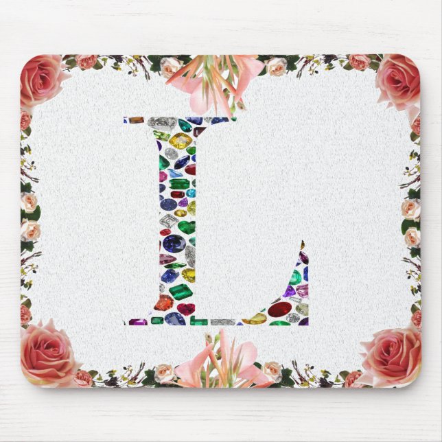 Brev L Monogram Musmatta (Framsidan)