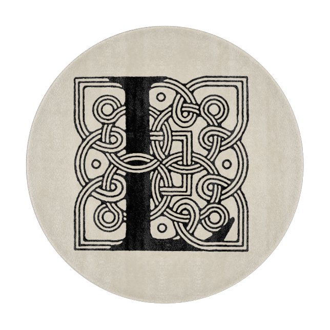 Brev L Vintage Celtic Knot Monogram (Framsidan)