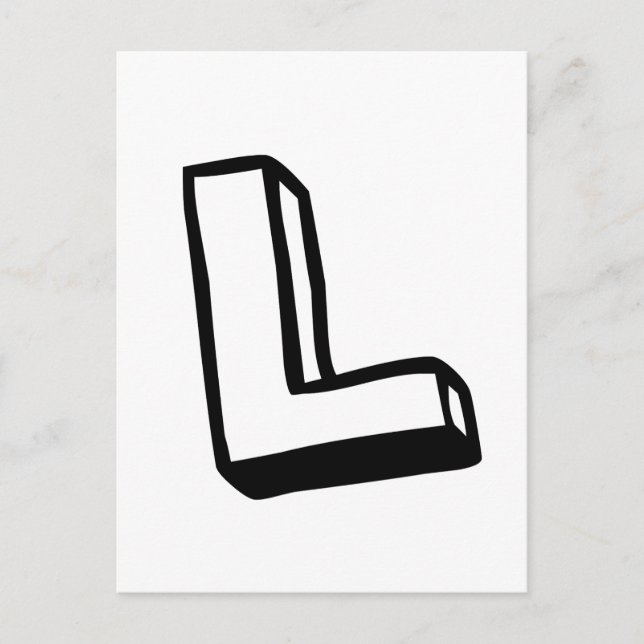 Brev L Vykort (Framsida)