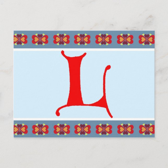 BREV L VYKORT (Framsida)