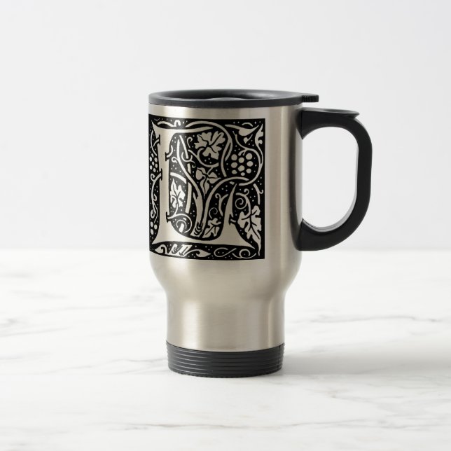 Brev 'L' William Morris Design - Mugg (Höger)
