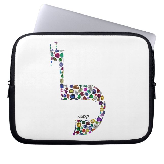 Brev "LAMED" Laptop Fodral (Framsidan)