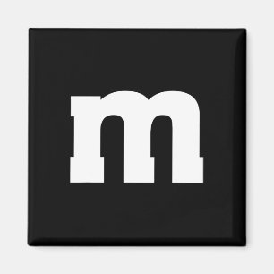 Brev M Capital Alphabet Magnet