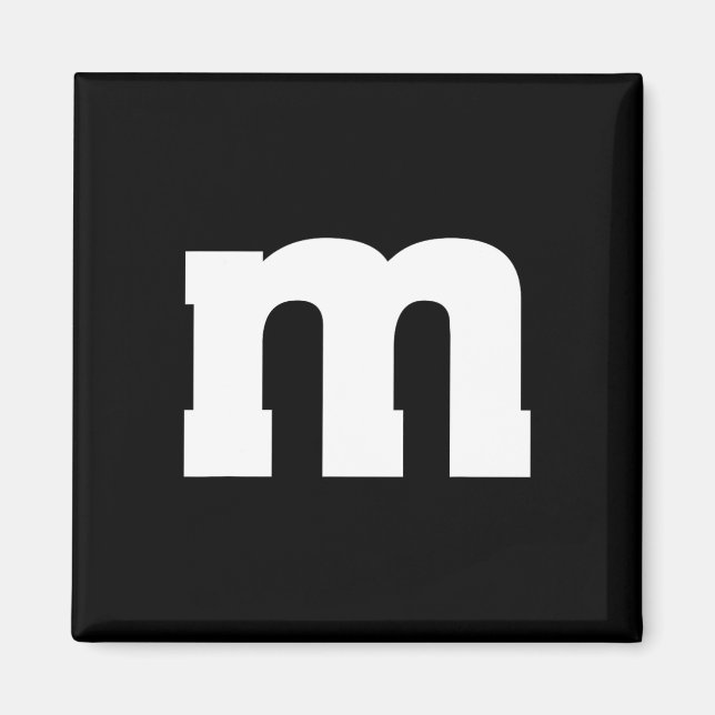 Brev M Capital Alphabet Magnet (Framsidan)