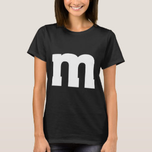 Brev M Capital Alphabet T Shirt