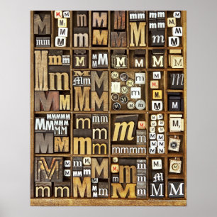 Brev M Poster