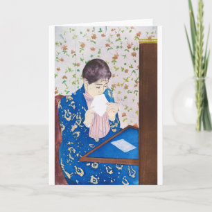 Brev, Mary Cassatt Kort