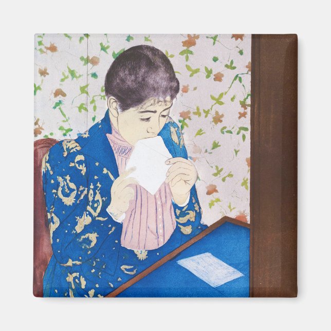 Brev, Mary Cassatt Magnet (Framsidan)
