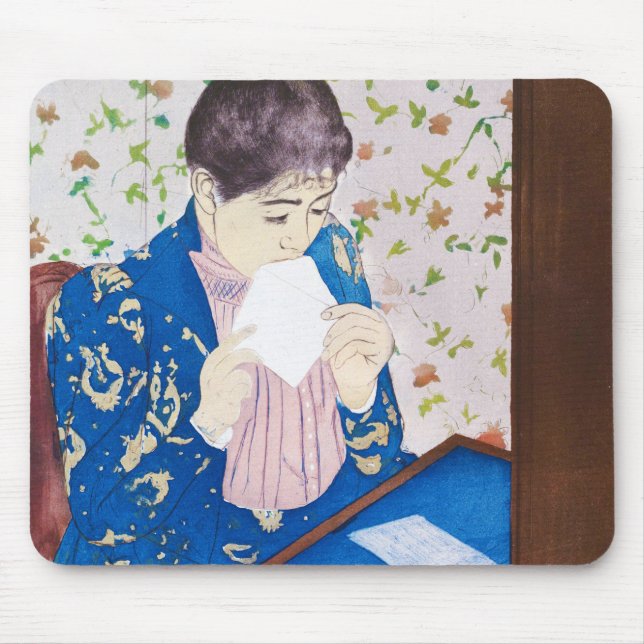Brev, Mary Cassatt Musmatta (Framsidan)