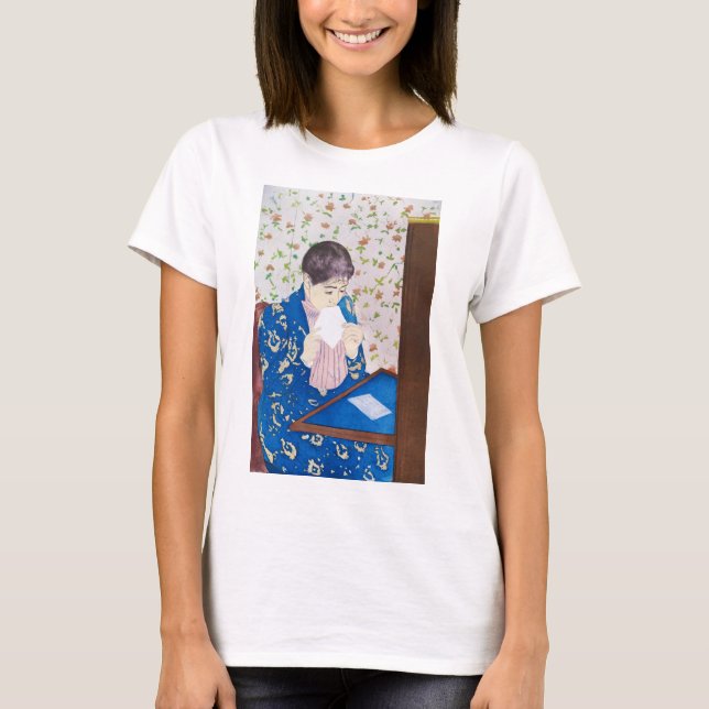 Brev, Mary Cassatt T Shirt (Framsida)