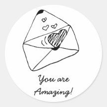 Brev med kärlek | Romantic stil