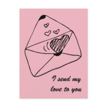 Brev med kärlek | Romantic stil