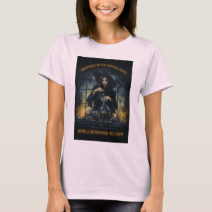 Brev med månljus Witch T Shirt