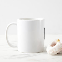 Brev Monogram Modern Stil-kaffe Mugg