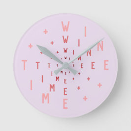 Brev Numbers Rund Klocka