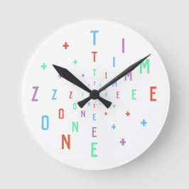 Brev Numbers Rund Klocka