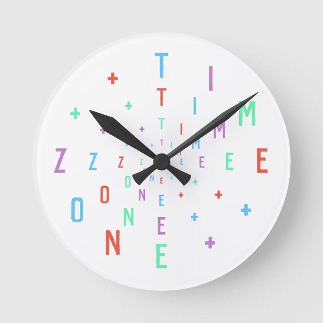 Brev Numbers Rund Klocka (Framsida)