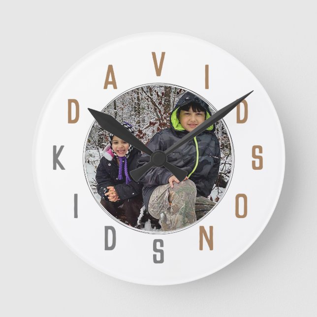 Brev Numbers Rund Klocka (Framsida)