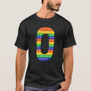 Brev O Capital Alphabet Fidget Pop IT Matching P T Shirt