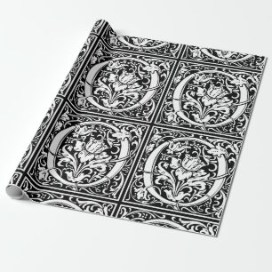 Brev O Medieval Monogram Art nouveau Presentpapper