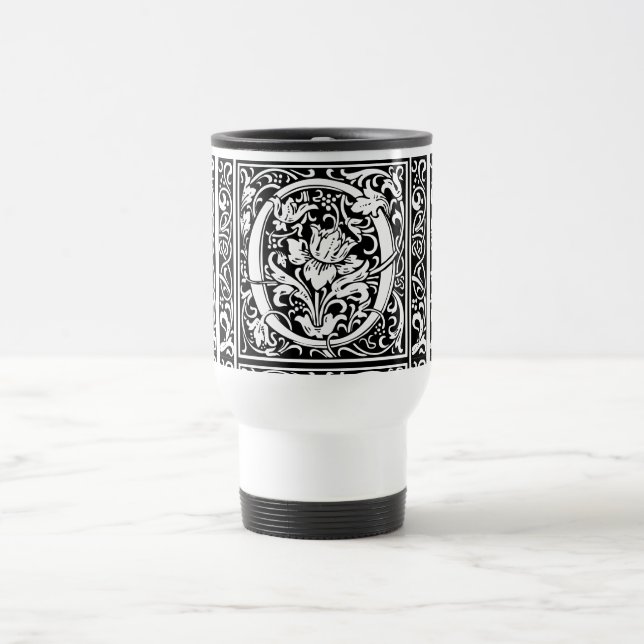 Brev O Medieval Monogram Art nouveau Resemugg (Center)