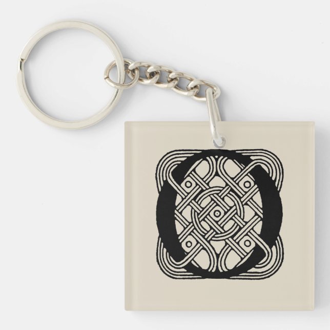 Brev O Vintage Celtic Knot Monogram (Framsidan)