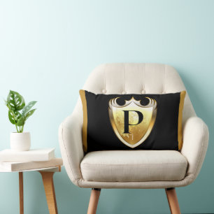 Brev P Capital Alphabet Lumbarkudde