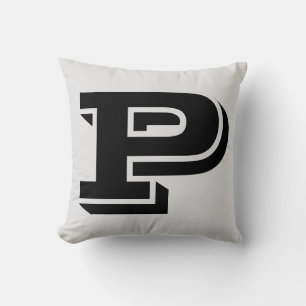 BREV P MONOGRAM PILLOW KUDDE