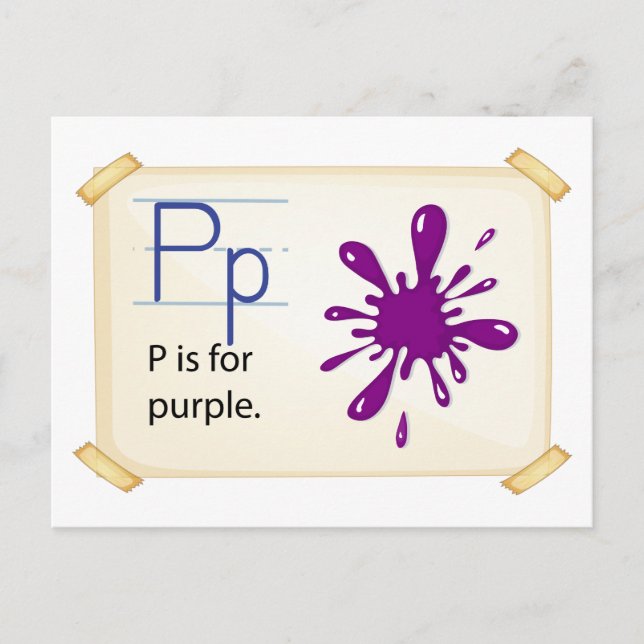 BREV P VYKORT (Framsida)