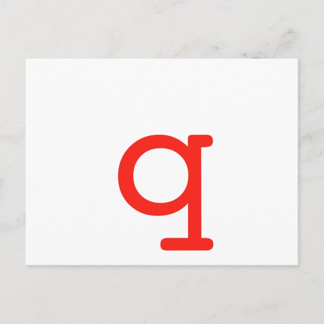 Brev q vykort (Framsida)
