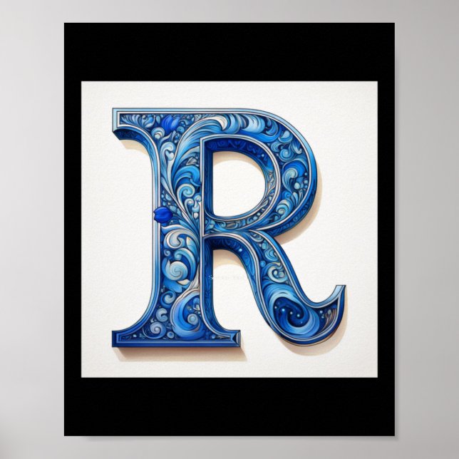 Brev R-2-fästmärke Poster (Framsidan)