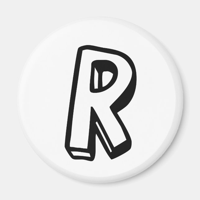 BREV R MAGNET (Framsidan)