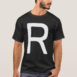 Brev R Manar Women Monogram Graphic Retro Initial T Shirt
