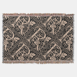 Brev R Medieval Monogram Art nouveau Mysfilt