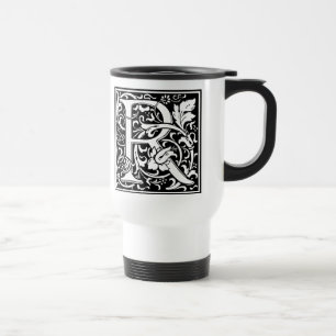 Brev R Medieval Monogram Art nouveau Resemugg