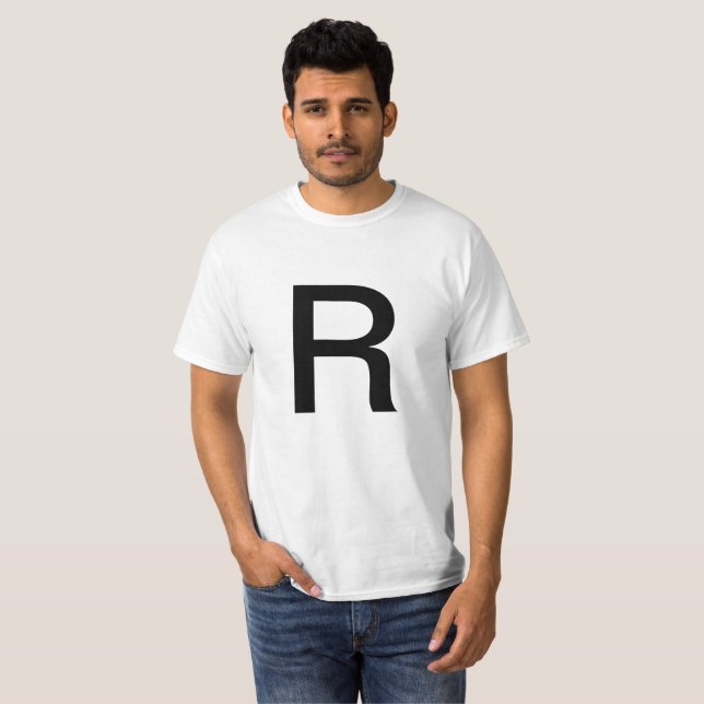 BREV R T SHIRT (Hel framsida)