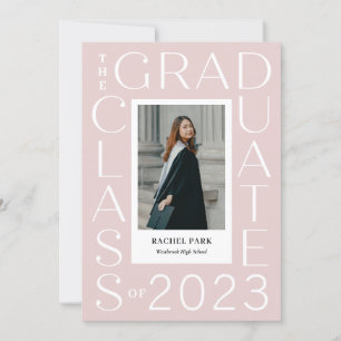 Brev Ram Editable Färg Studenten Inbjudningar