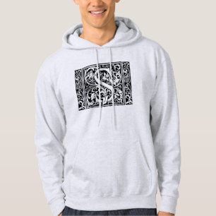 Brev S Medieval Monogram Art nouveau Hoodie