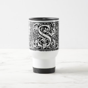 Brev S Medieval Monogram Art nouveau Resemugg