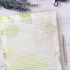 Brev Storlek 8,5-tums x 11-tumskollegiet har föres Anteckningsblock