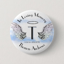 Brev T | Lägg till Namn | Memorial Knapp