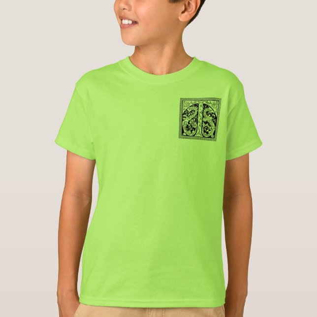 Brev T med Dragons Shirt T-shirt (Framsida)