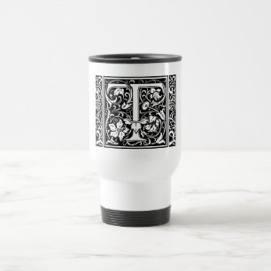 Brev T Medieval Monogram Art nouveau Resemugg